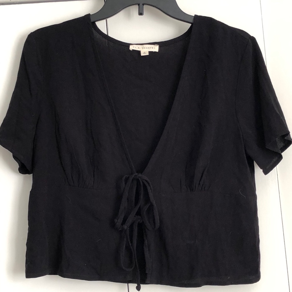 pacsun tie front top
